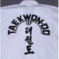 Dobok 'student' gekleurde band